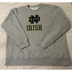 Embroidered Notre Dame Crewneck